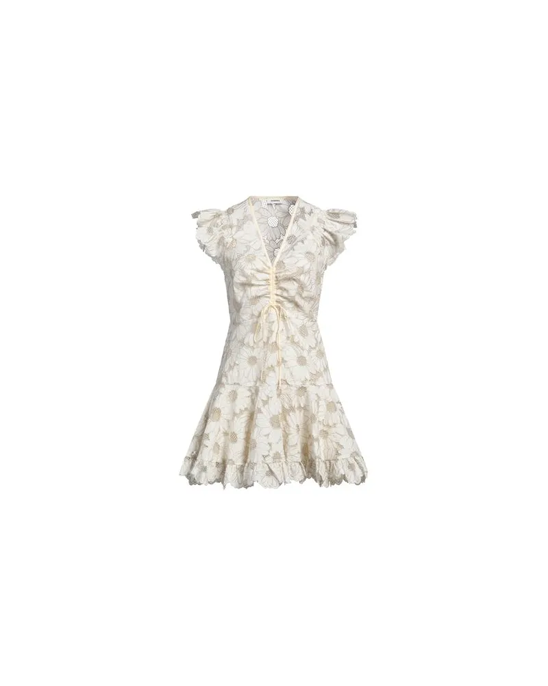 Sandro KLEIDER - Mini-Kleiderauf YOOX.COM Elfenbein