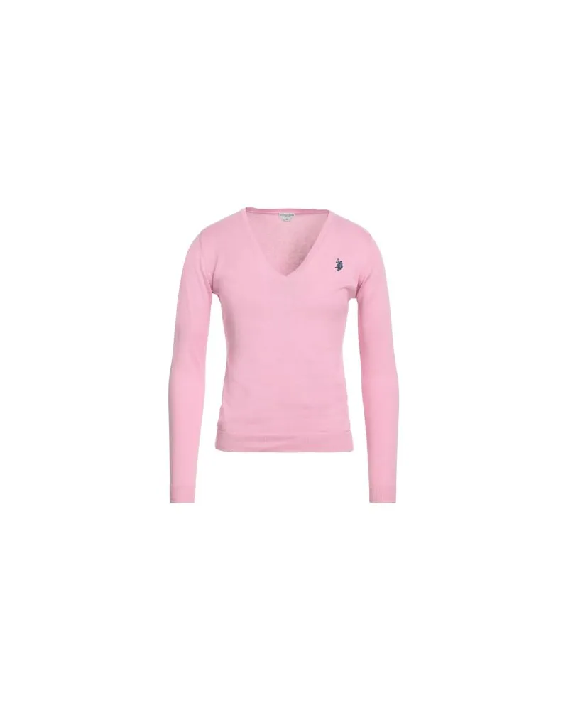 U.S. Polo Assn.  STRICKWAREN - Pulloverauf YOOX.COM Rosa