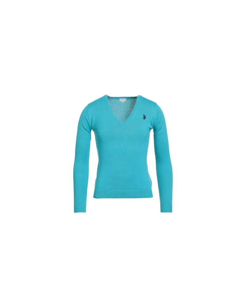 U.S. Polo Assn.  U POLO ASSN. - STRICKWAREN - Pulloverauf YOOX.COM Tūrkis