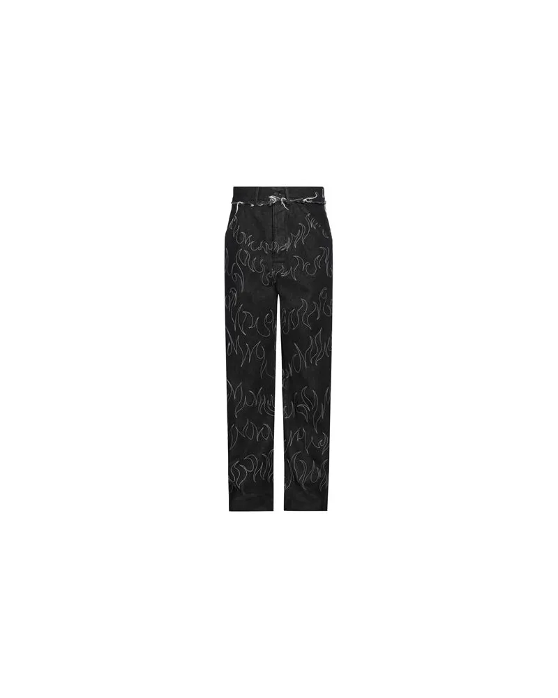 AIREI HOSEN & RÖCKE - Jeanshosenauf YOOX.COM Schwarz
