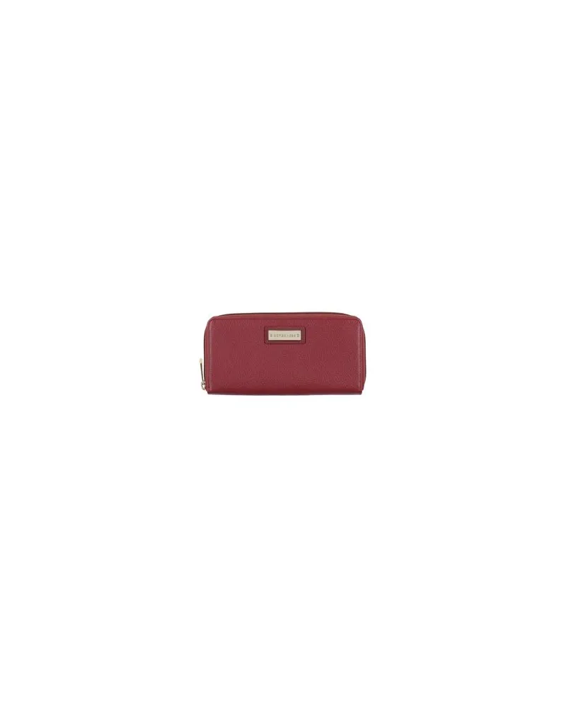 Borbonese Kleinlederwaren - Brieftaschenauf YOOX.COM Bordeaux