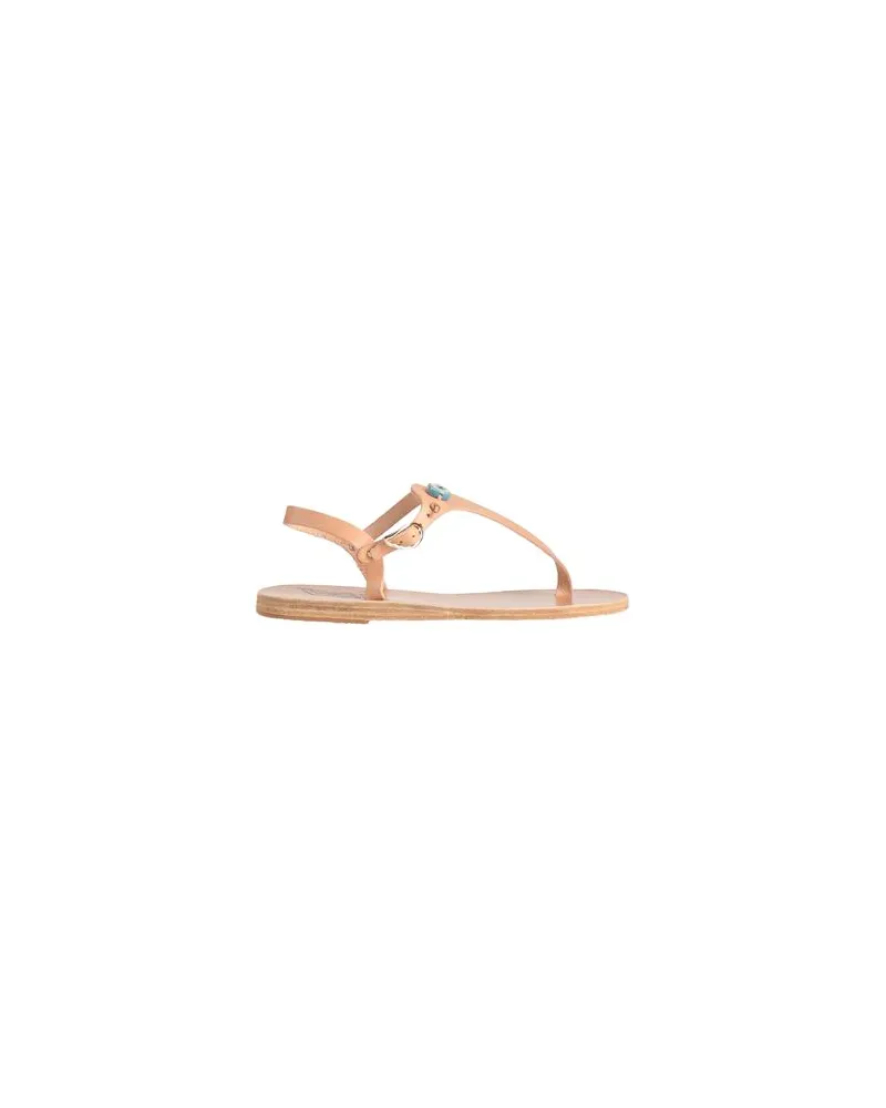 Ancient Greek Sandals SCHUHE - Zehentrennerauf YOOX.COM Beige
