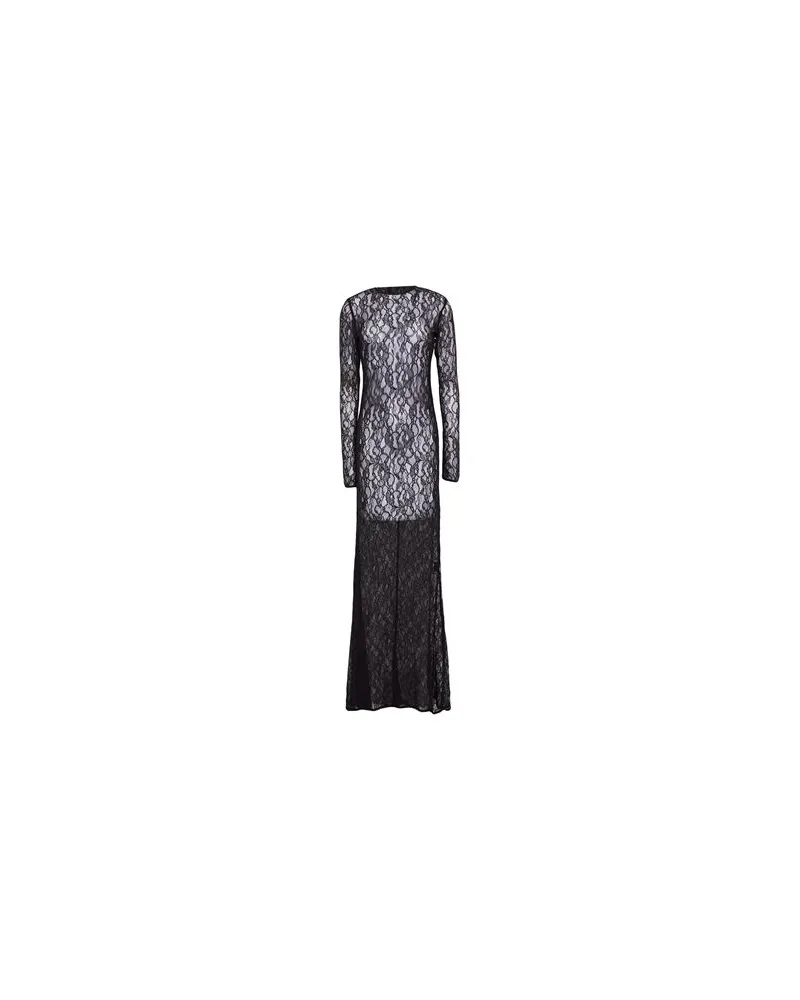Laneus KLEIDER - Maxi-Kleiderauf YOOX.COM Schwarz
