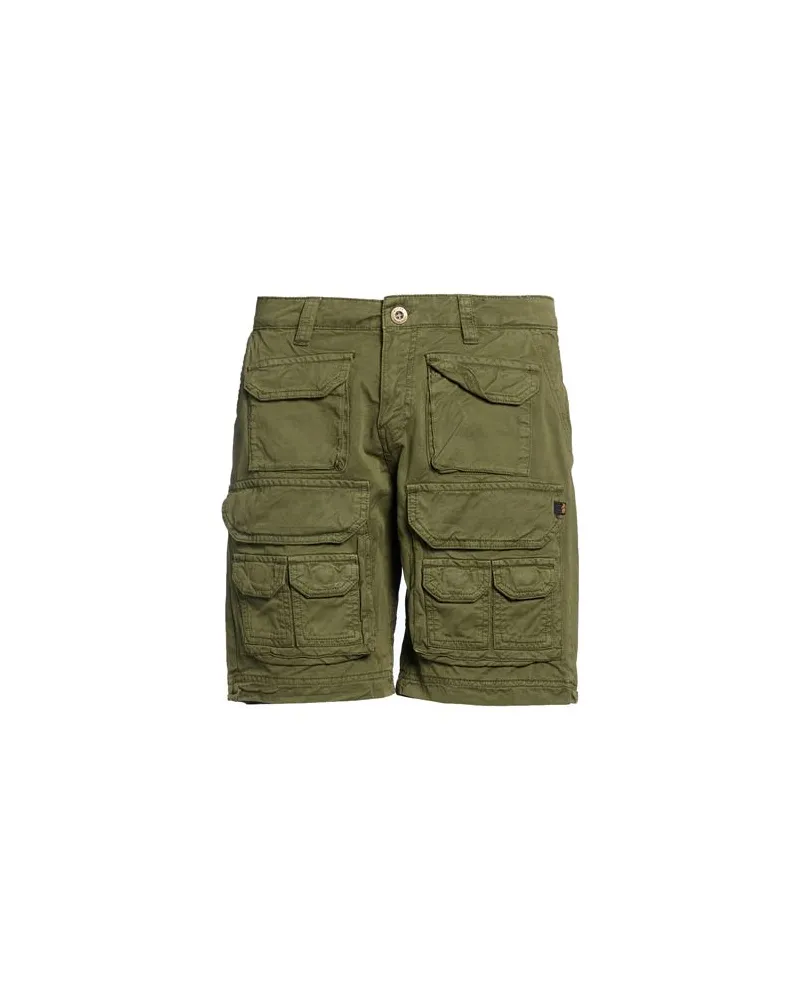 Alpha Industries HOSEN & RÖCKE - Shorts & Bermudashortsauf YOOX.COM Militärgrün