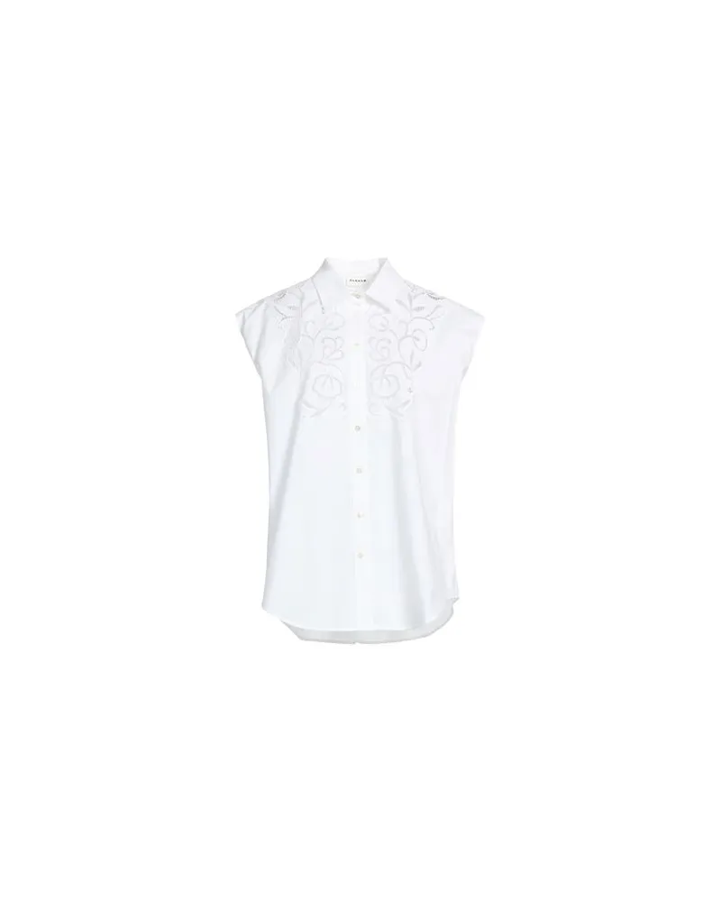 P.A.R.O.S.H. TOPS - Hemdenauf YOOX.COM Weiß