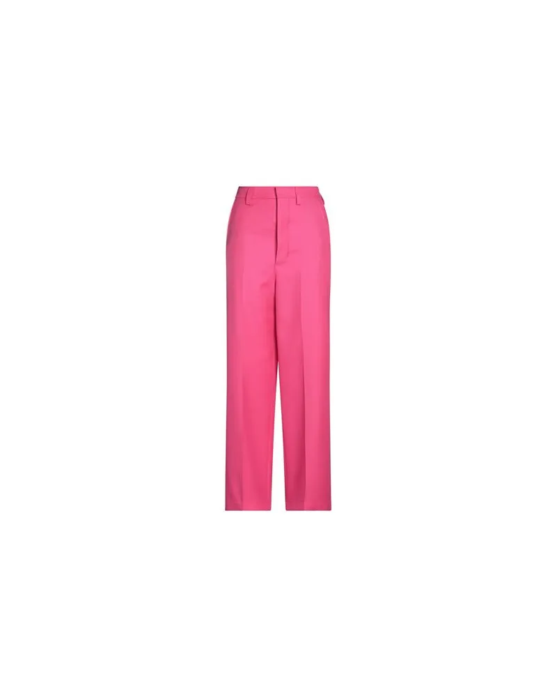 AMI Paris HOSEN & RÖCKE - Hosenauf YOOX.COM Fuchsia
