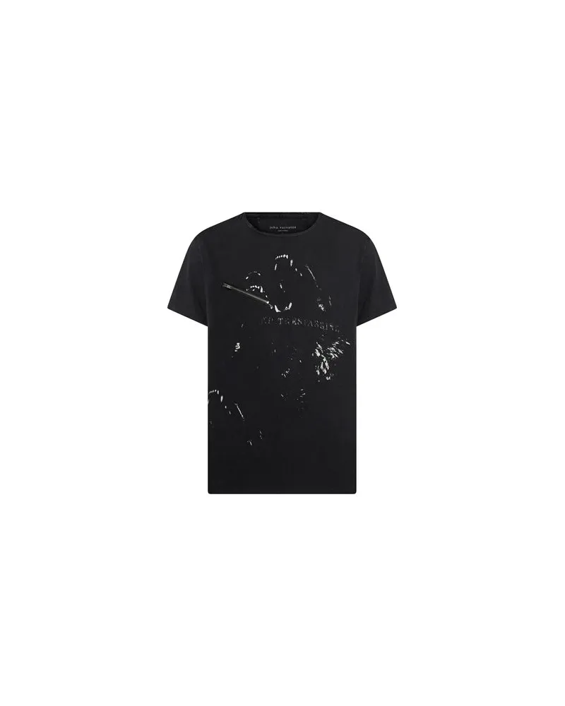 John Varvatos TOPS - T-shirtsauf YOOX.COM Schwarz