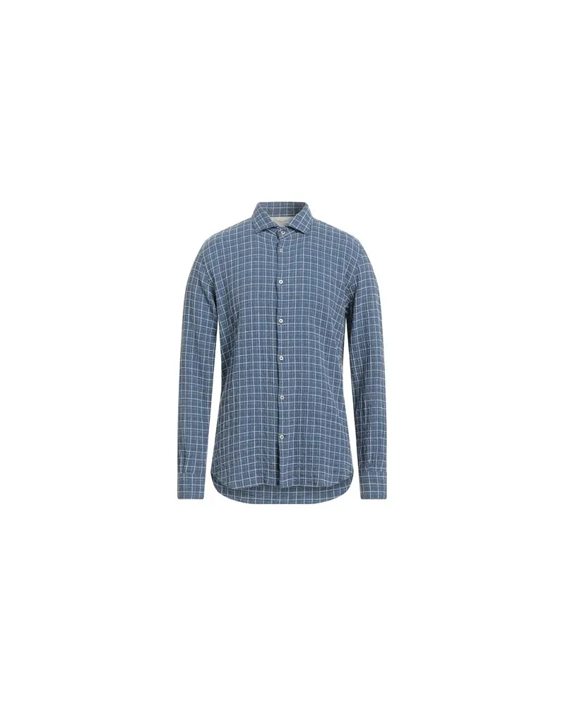 Brooksfield TOPS - Hemdenauf YOOX.COM Blau