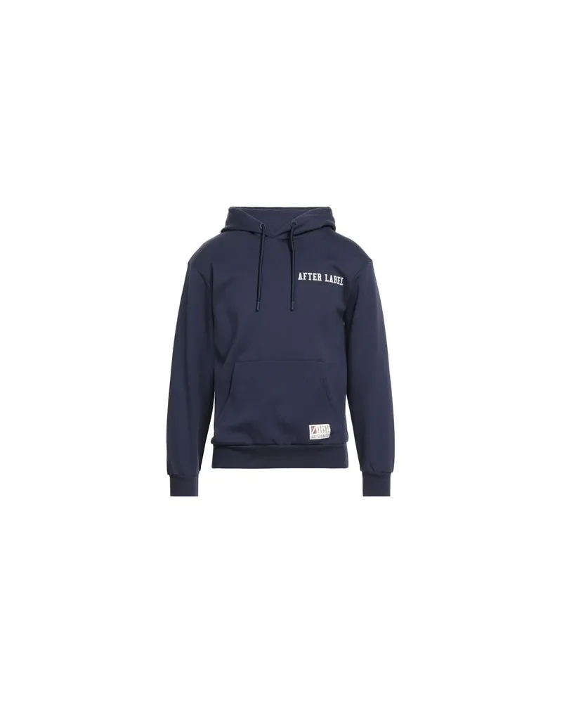 AFTER/LABEL TOPS - Sweatshirtsauf YOOX.COM Nachtblau