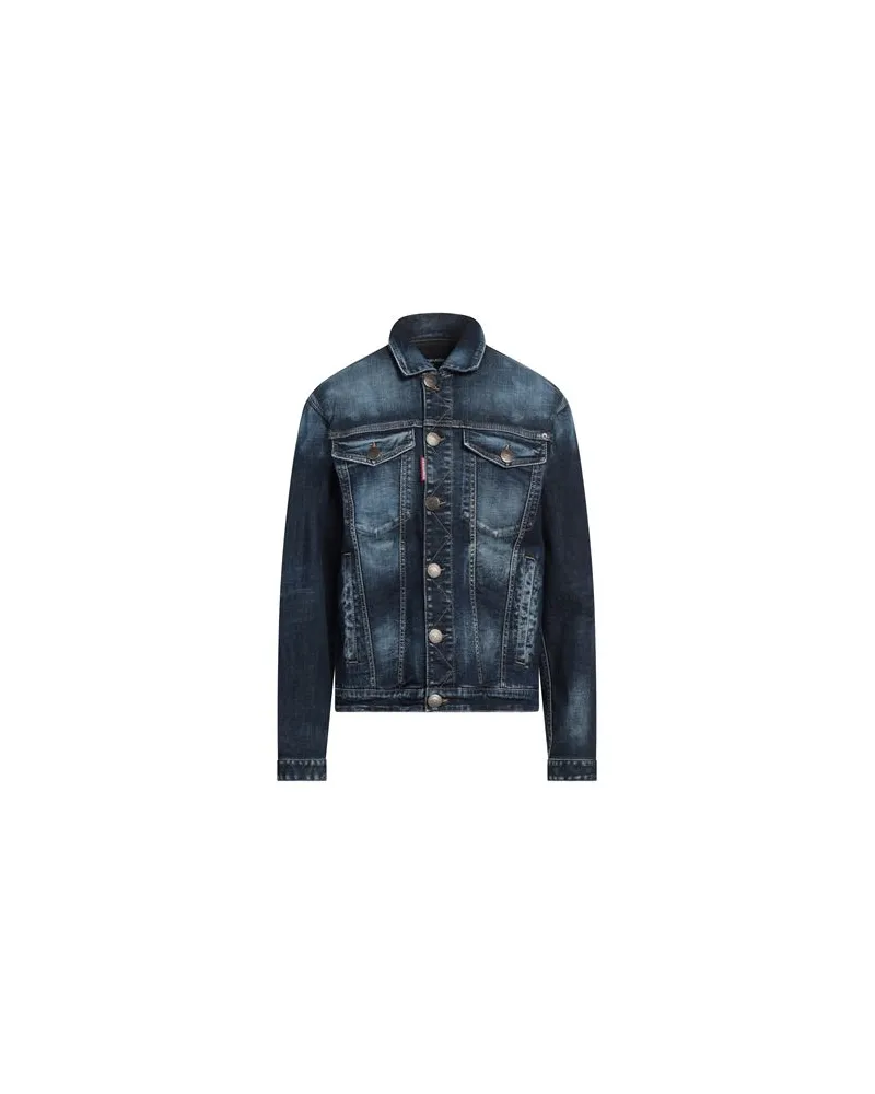 Dsquared2 JACKEN & MÄNTEL - Jeansjacken/Mäntelauf YOOX.COM Blau
