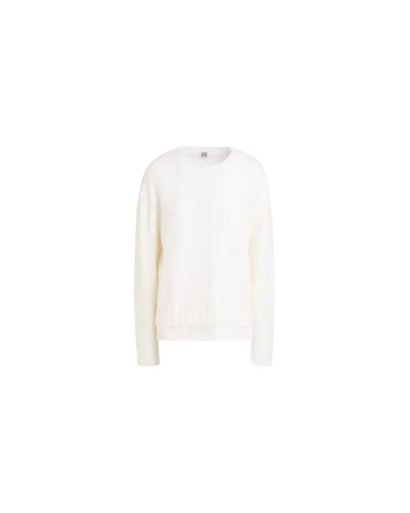 Totême STRICKWAREN - Pulloverauf YOOX.COM Elfenbein