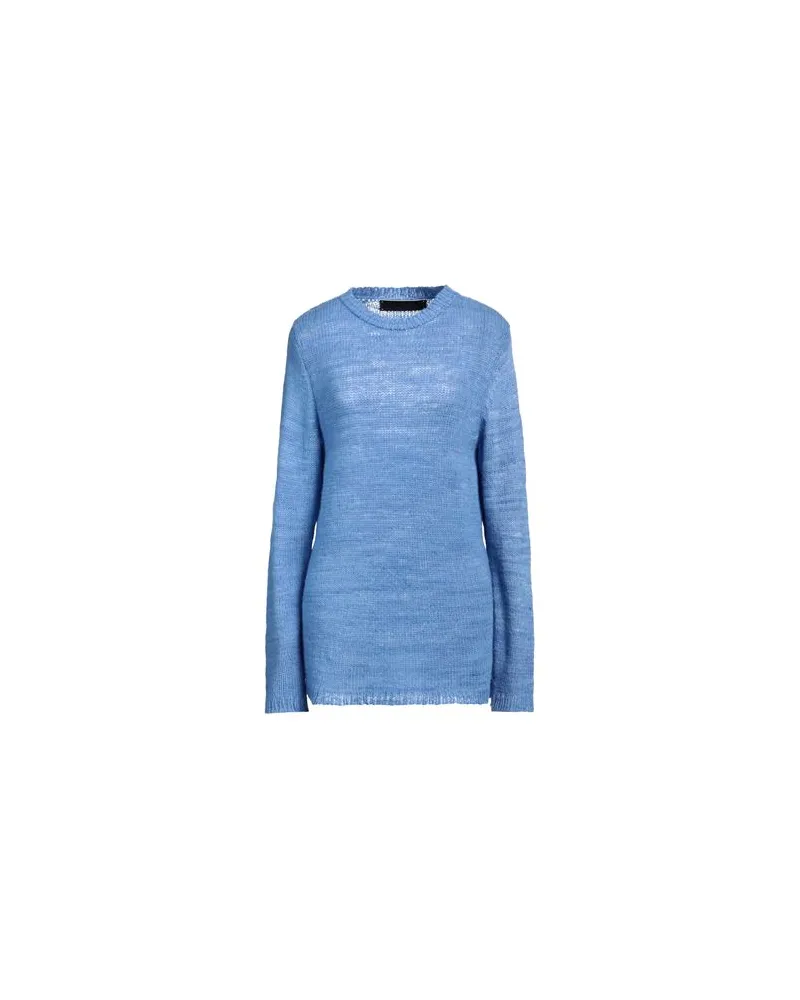 The Elder Statesman STRICKWAREN - Pulloverauf YOOX.COM Azurblau