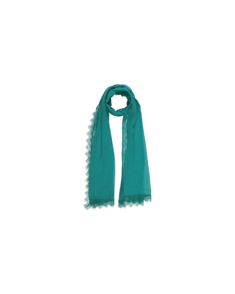 Alberta Ferretti ACCESSOIRES - Schalsauf YOOX.COM Smaragdgrün