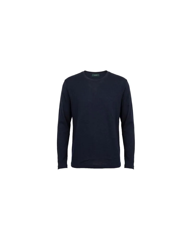 Zanone TOPS - T-shirtsauf YOOX.COM Marineblau