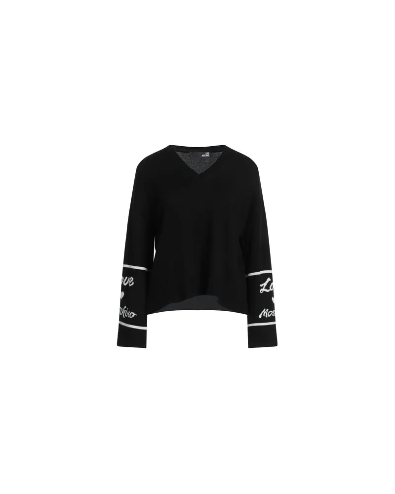 Moschino STRICKWAREN - Pulloverauf YOOX.COM Schwarz