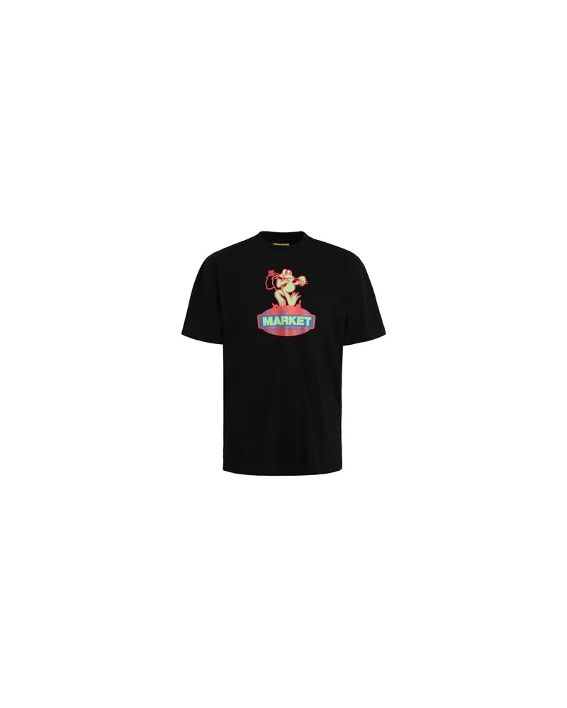 Market GONE CAMPING T-SHIRT  - TOPS - T-shirtsauf YOOX.COM Schwarz
