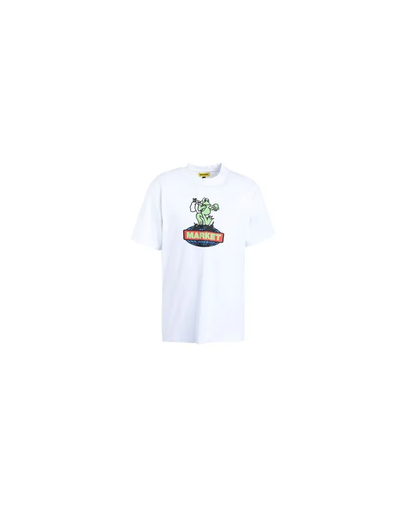 Market GONE CAMPING T-SHIRT  - TOPS - T-shirtsauf YOOX.COM Weiß
