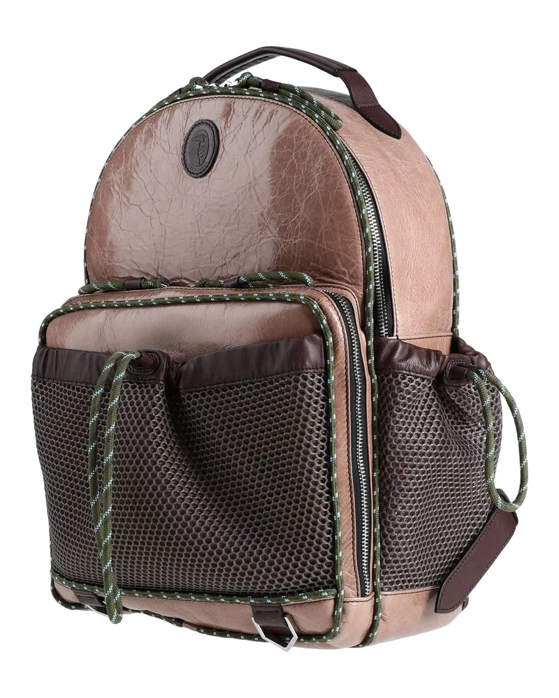 Trussardi Rucksack Hellbraun