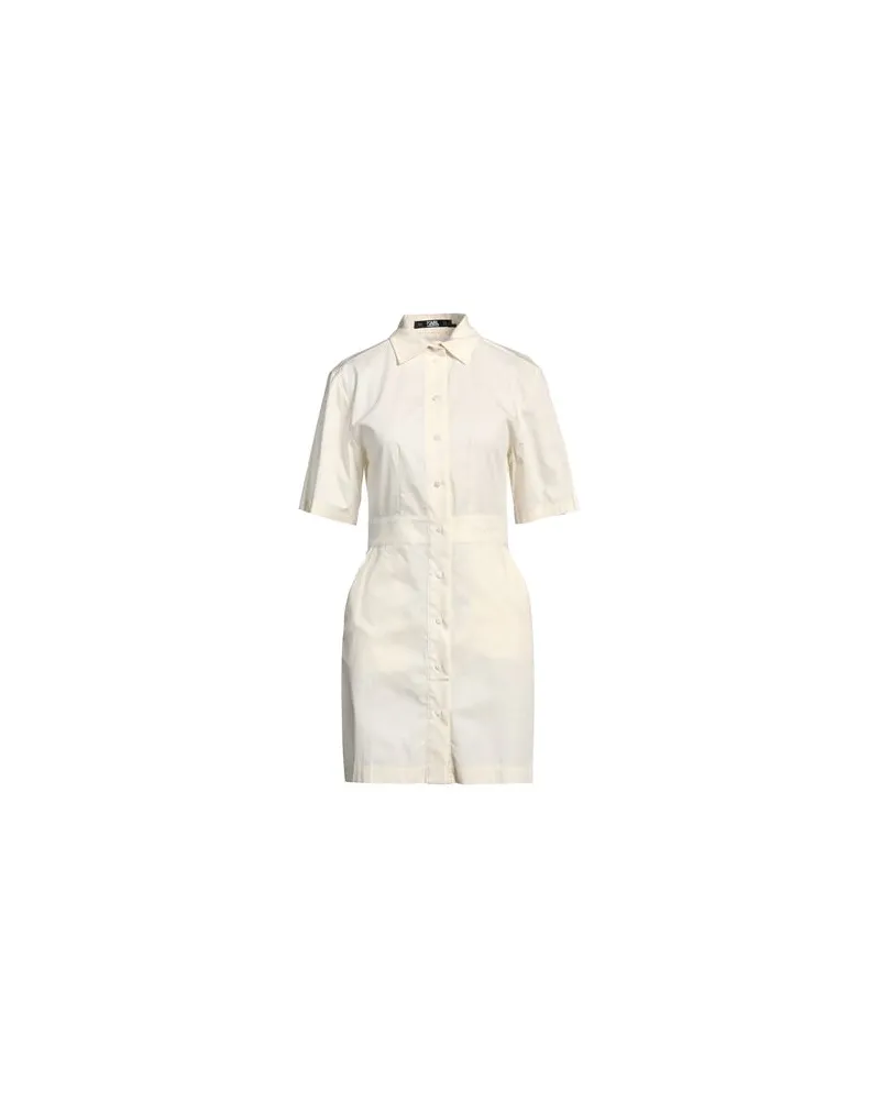 Karl Lagerfeld KLEIDER - Mini-Kleiderauf YOOX.COM Beige
