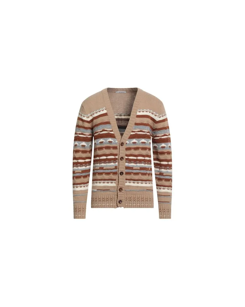 Daniele Alessandrini STRICKWAREN - Strickjackenauf YOOX.COM Beige