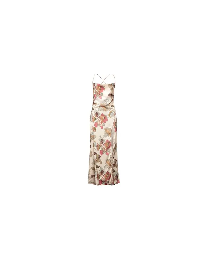 Gaëlle Bonheur KLEIDER - Maxi-Kleiderauf YOOX.COM Cremeweiß