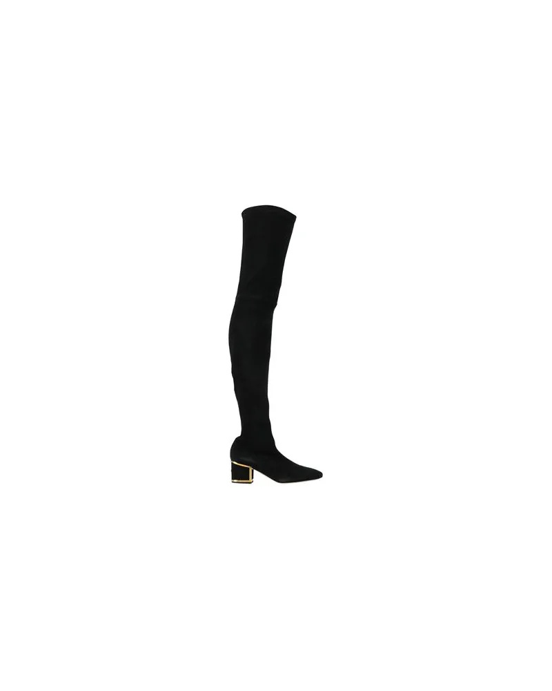 Elisabetta Franchi SCHUHE - Stiefelauf YOOX.COM Schwarz