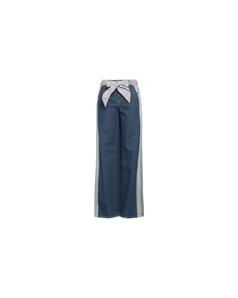 Semicouture HOSEN & RÖCKE - Jeanshosenauf YOOX.COM Blau