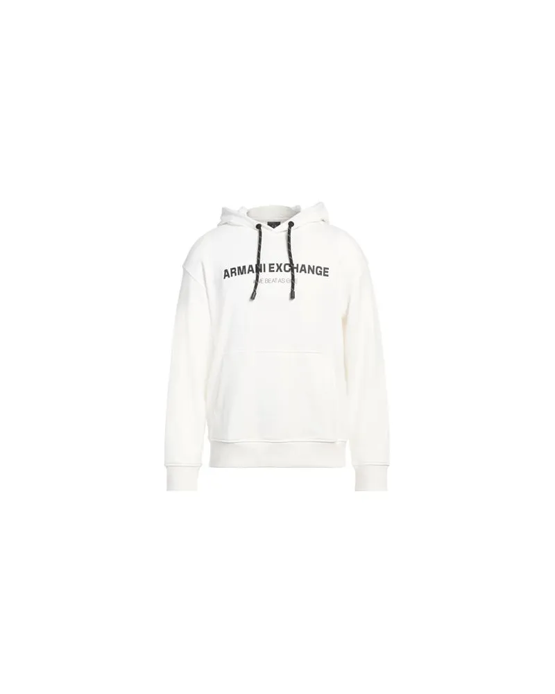 Armani Exchange TOPS - Sweatshirtsauf YOOX.COM Weiß