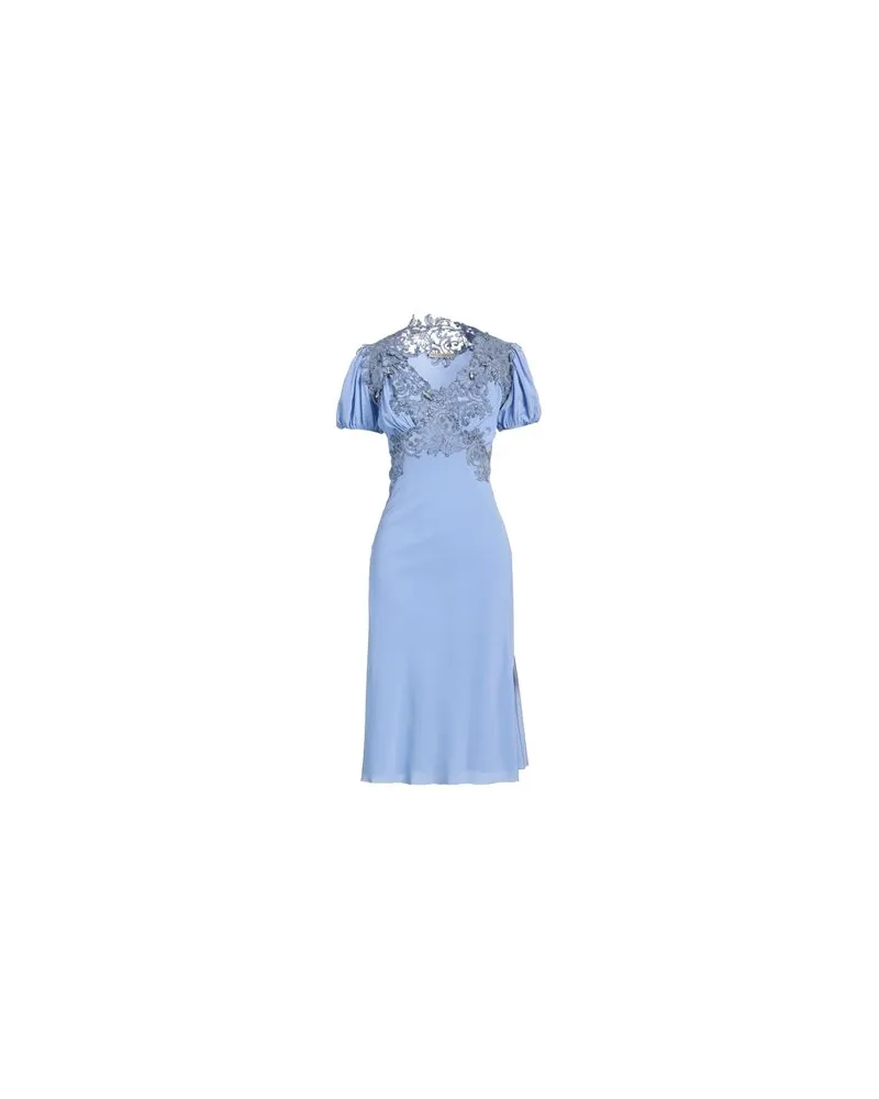 Ermanno Scervino KLEIDER - Midi-Kleiderauf YOOX.COM Hellblau