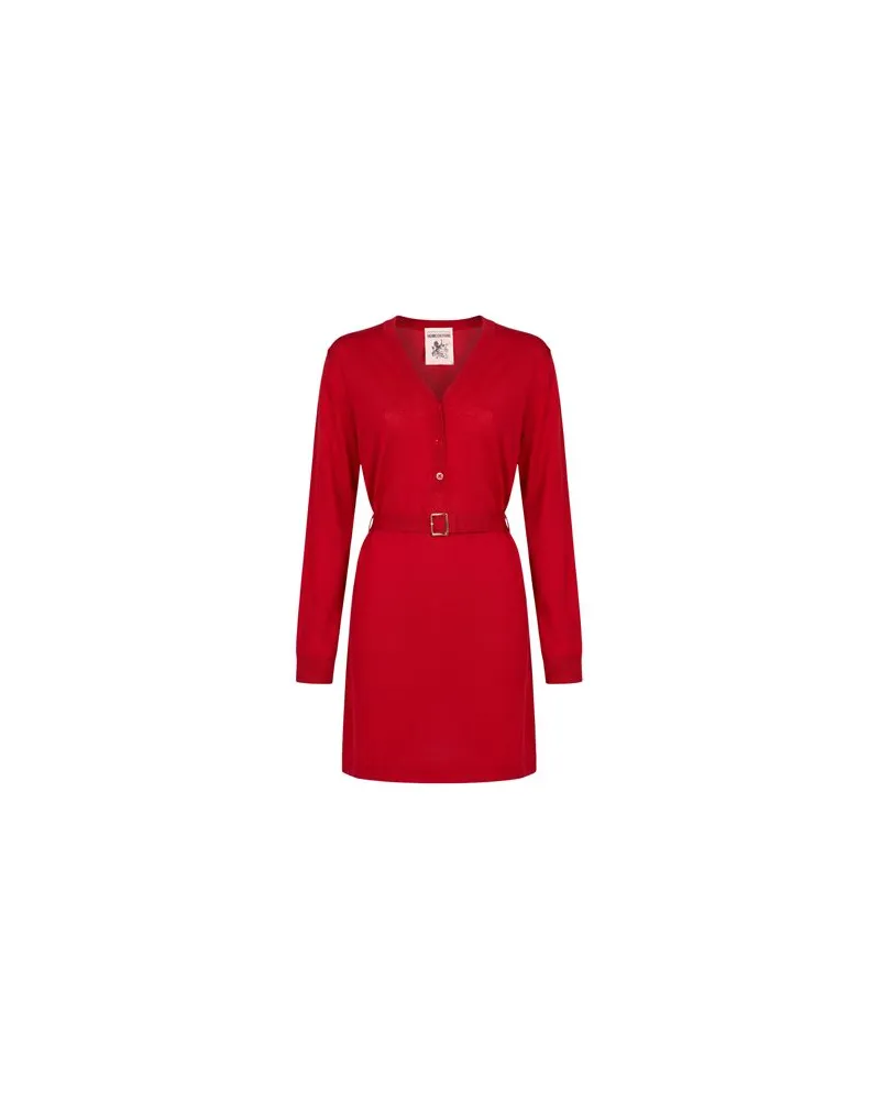 Semicouture KLEIDER - Mini-Kleiderauf YOOX.COM Rot