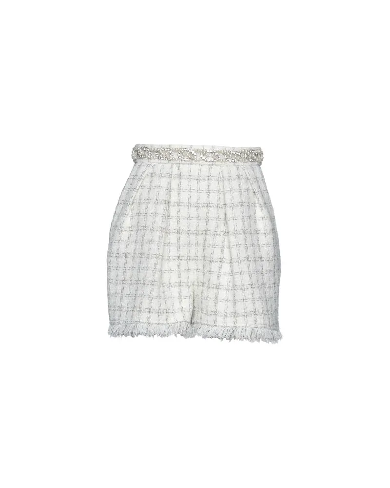 Elisabetta Franchi HOSEN & RÖCKE - Shorts & Bermudashortsauf YOOX.COM Elfenbein