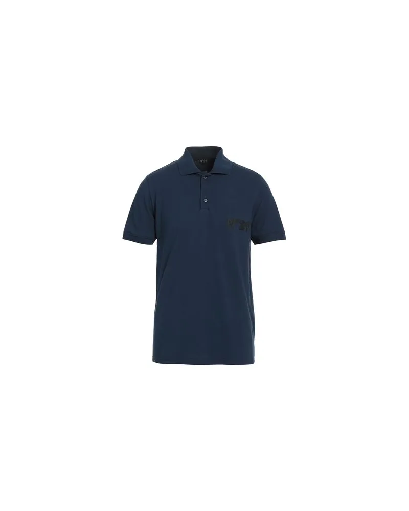 N° 21 TOPS - Poloshirtsauf YOOX.COM Nachtblau