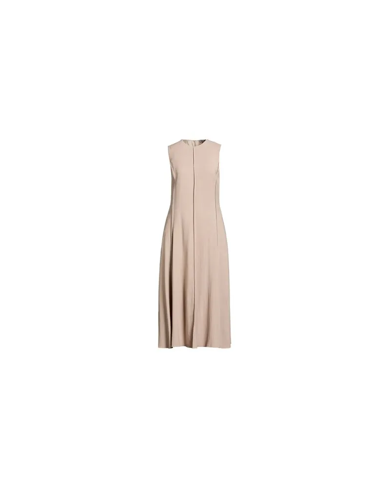 Brunello Cucinelli KLEIDER - Midi-Kleiderauf YOOX.COM Beige