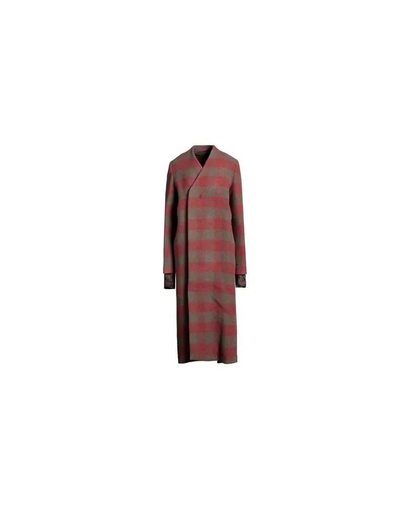 Rick Owens JACKEN & MÄNTEL - Mäntelauf YOOX.COM Rostrot