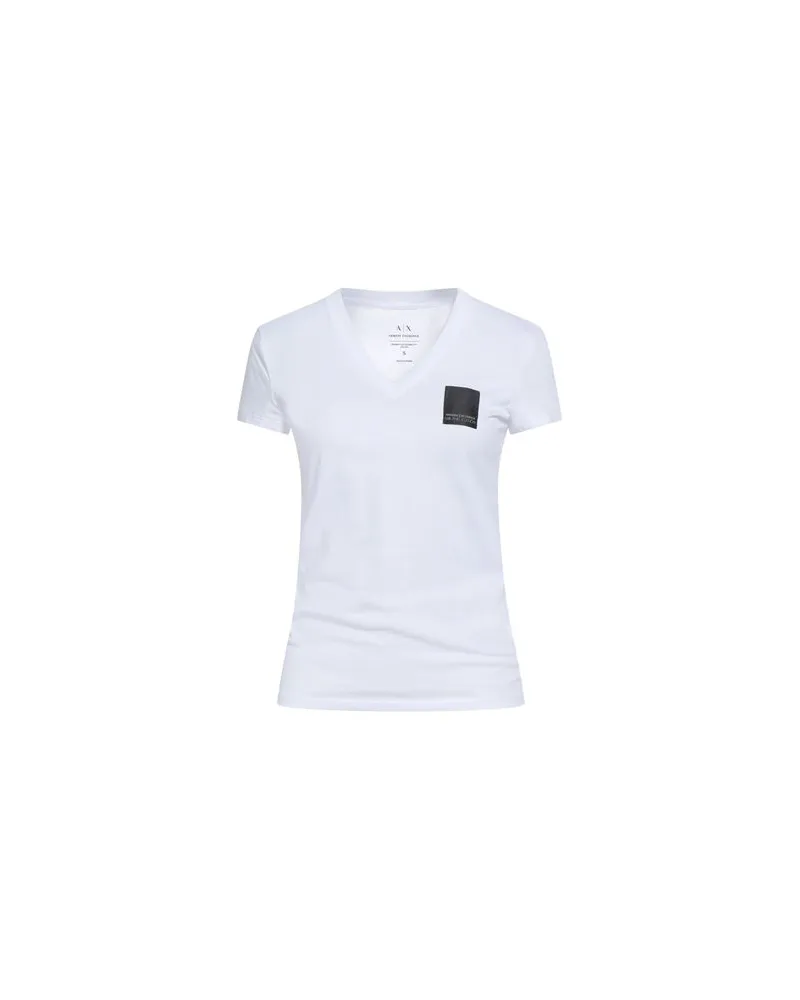 Armani Exchange TOPS - T-shirtsauf YOOX.COM Weiß