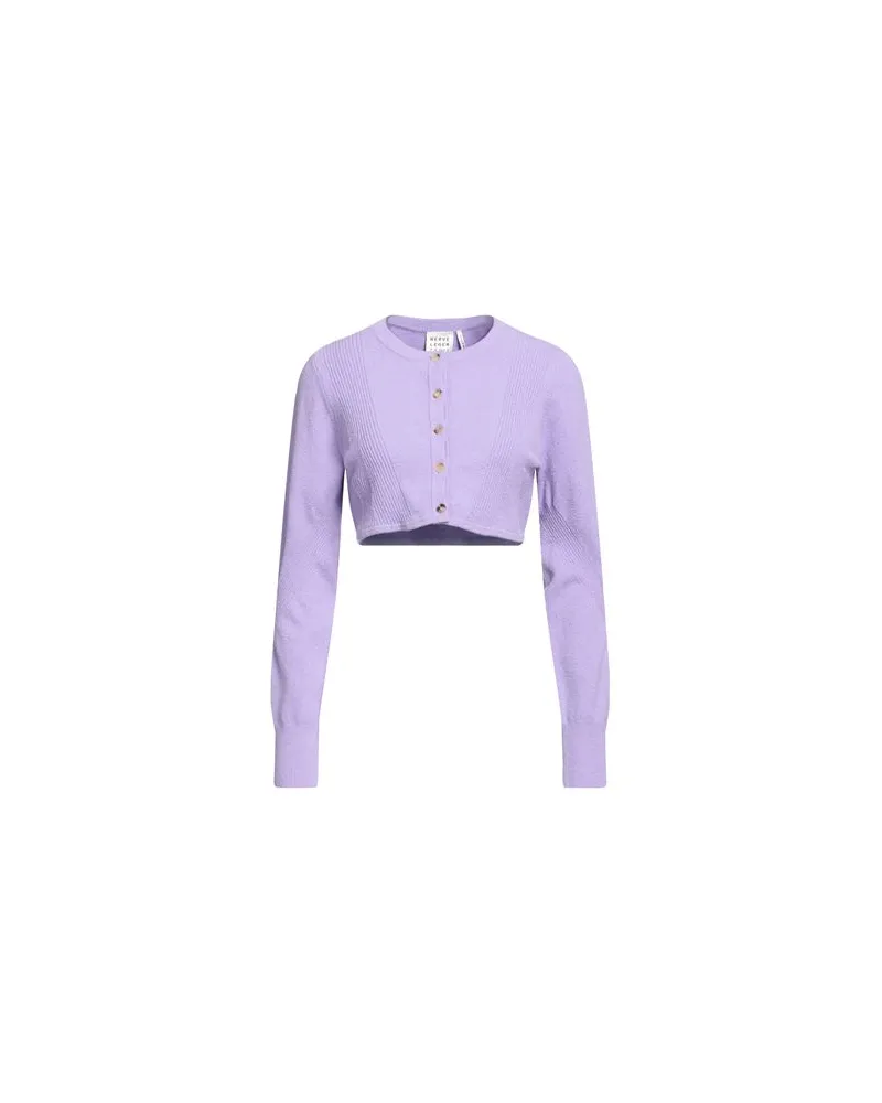 Hervé Léger STRICKWAREN - Strickjackenauf YOOX.COM Violett