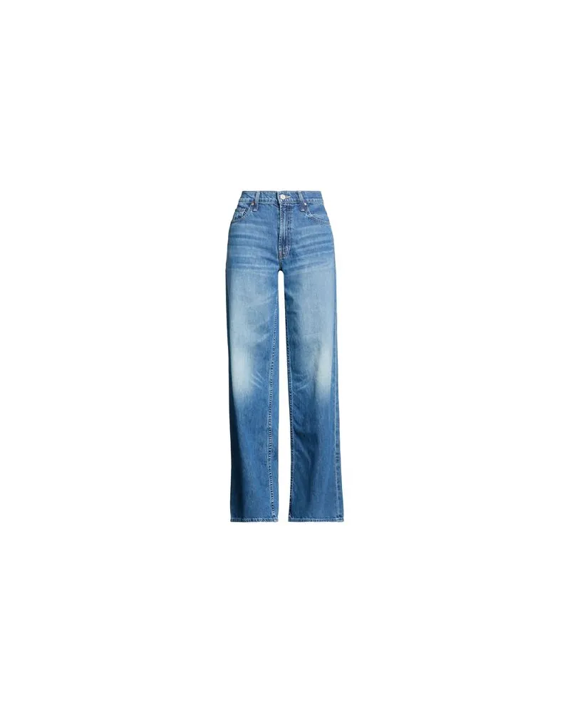 Mother HOSEN & RÖCKE - Jeanshosenauf YOOX.COM Blau