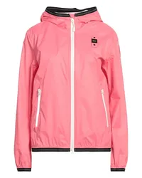 Blauer Jacke & Anorak Rosa