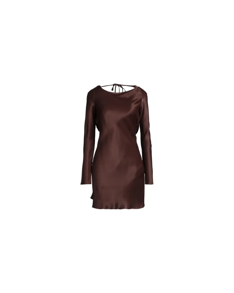 Emma & Gaia KLEIDER - Mini-Kleiderauf YOOX.COM Schokobraun