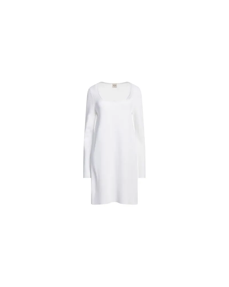 TOD'S KLEIDER - Mini-Kleiderauf YOOX.COM Weiß