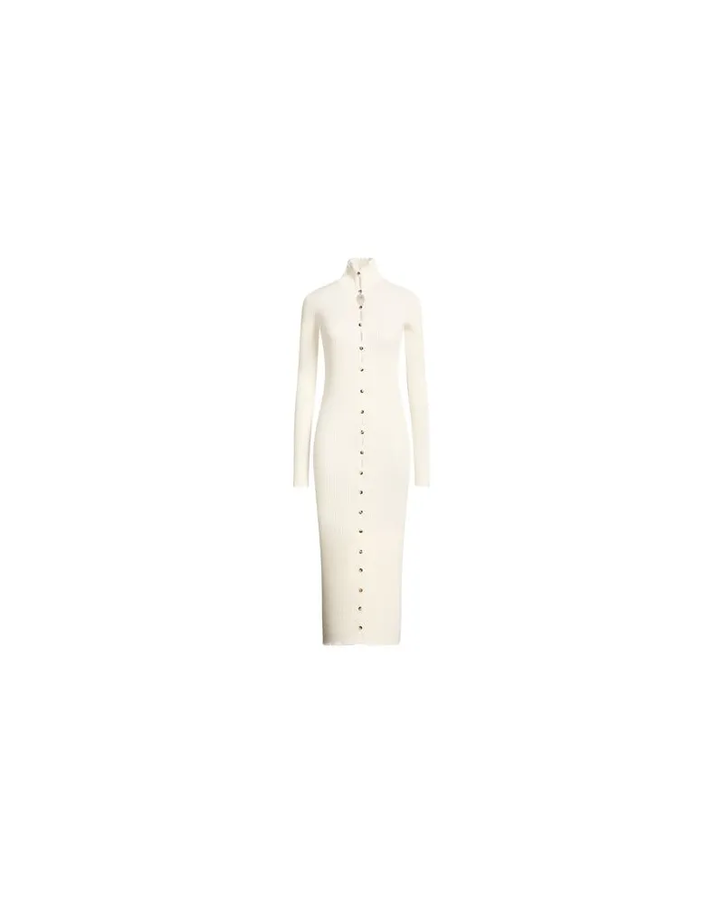 Courrèges KLEIDER - Midi-Kleiderauf YOOX.COM Elfenbein