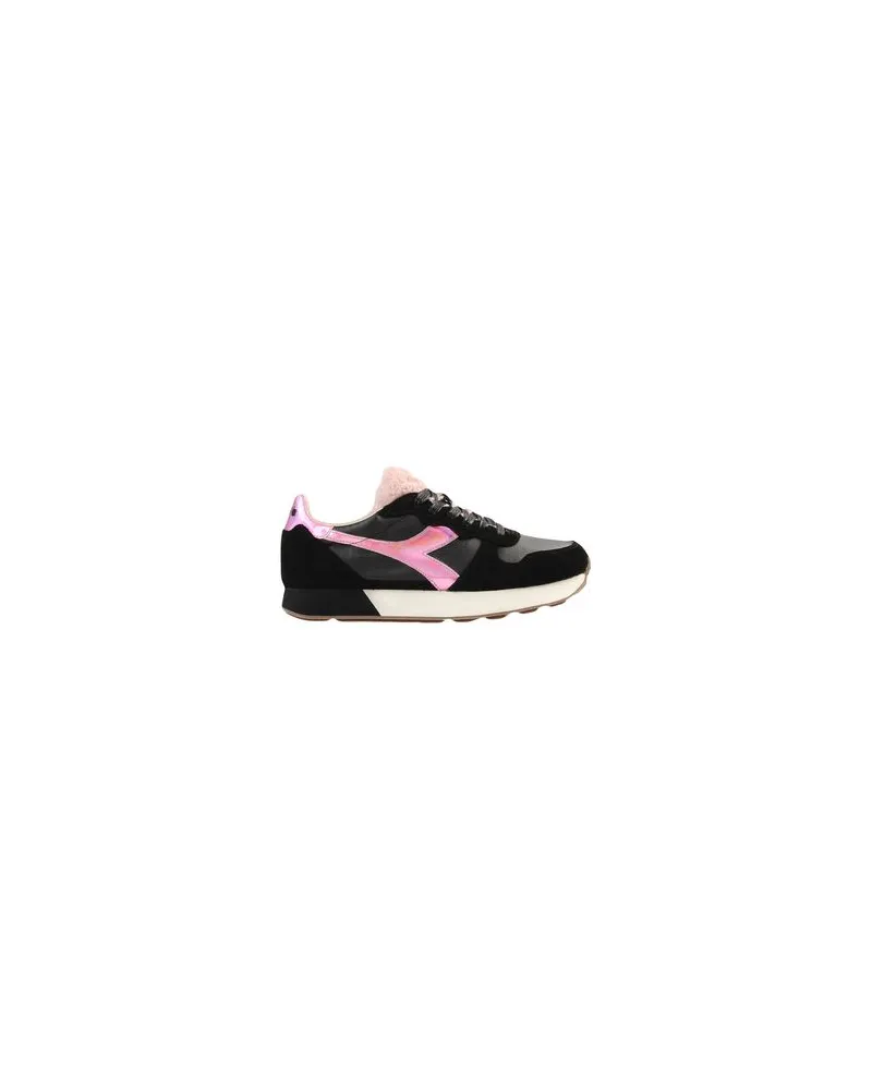 Diadora CAMARO H W FUR   - SCHUHE - Sneakersauf YOOX.COM Schwarz