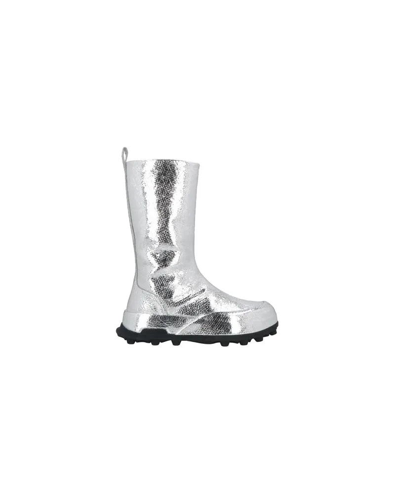 Jil Sander SCHUHE - Stiefelauf YOOX.COM Silber