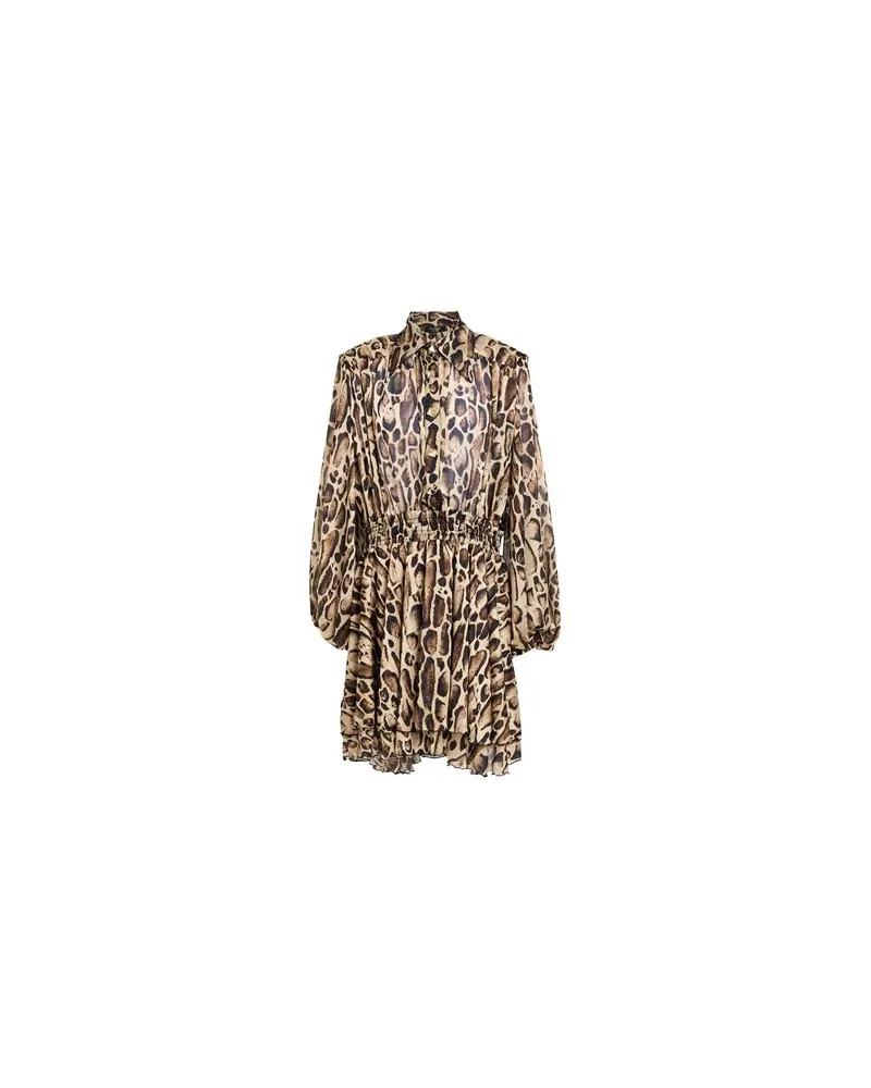 W Les Femmes By Babylon KLEIDER - Mini-Kleiderauf YOOX.COM Beige
