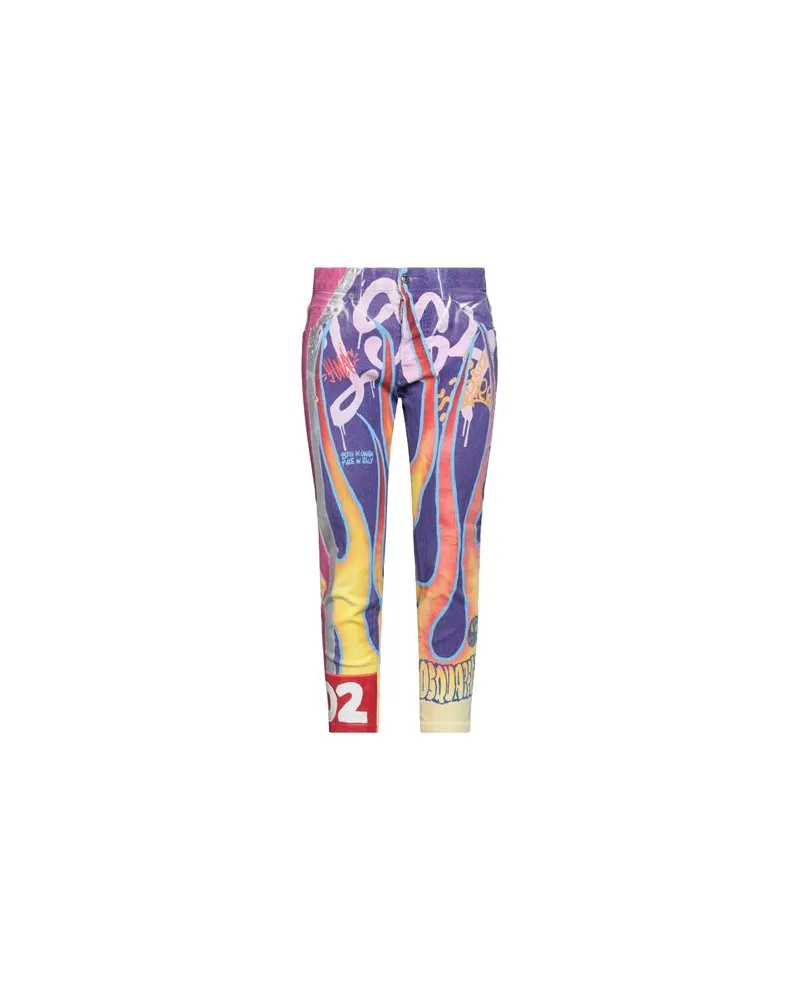 Dsquared2 HOSEN & RÖCKE - Jeanshosenauf YOOX.COM Violett