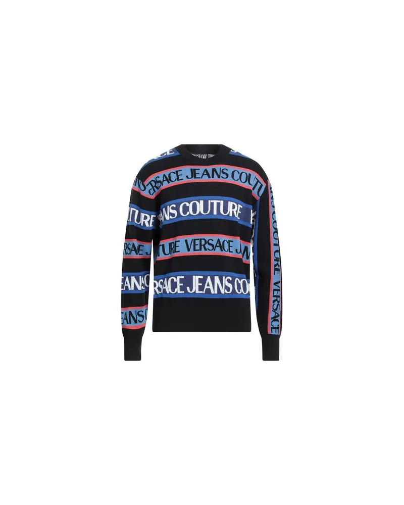 Versace Jeans STRICKWAREN - Pulloverauf YOOX.COM Schwarz