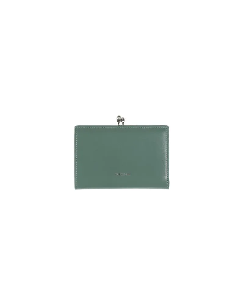 Jil Sander Kleinlederwaren - Brieftaschenauf YOOX.COM Grün