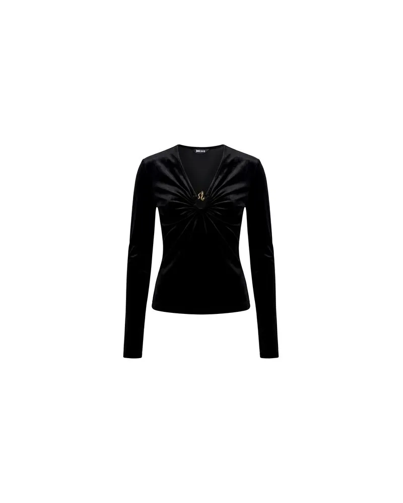 Just Cavalli TOPS - Topsauf YOOX.COM Schwarz
