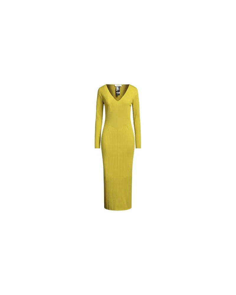 Liviana Conti KLEIDER - Midi-Kleiderauf YOOX.COM Limettengrün