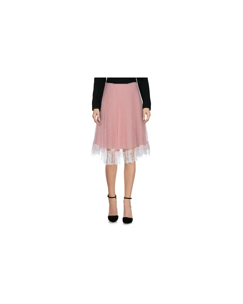 RED Valentino HOSEN & RÖCKE - Midi-Röckeauf YOOX.COM Antikrosa